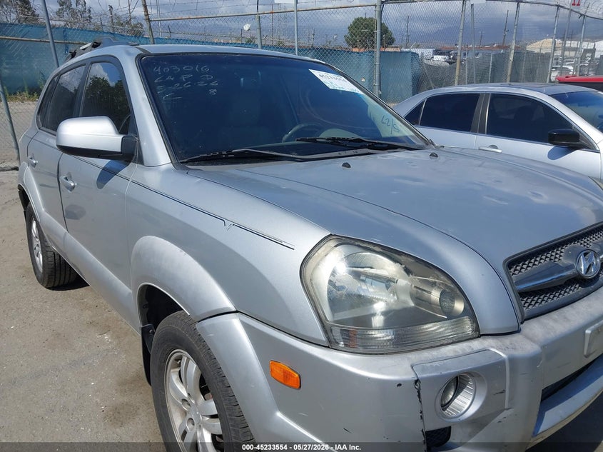 2008 Hyundai Tucson Limited V6/Se VIN: KM8JN12D58U755804 Lot: 45233554