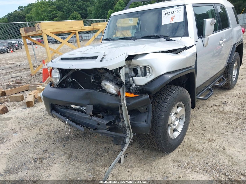 2008 Toyota Fj Cruiser VIN: JTEBU11FX8K019107 Lot: 45233567