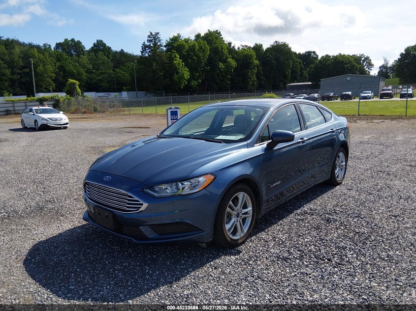 2018 Ford Fusion Hybrid S 3FA6P0UU3JR254490 photo 1