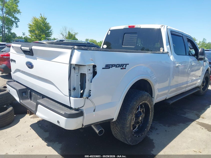 Vin: 1ftfw1eg0gke51772, lot: 45731395, ford f-150 xlt 20164