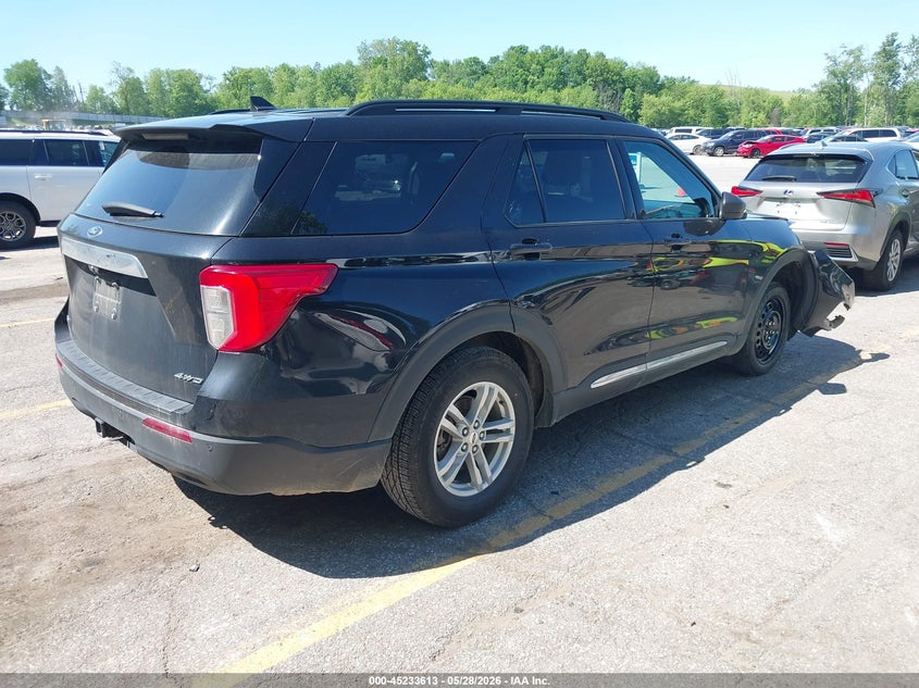 Vin: 1fmsk8dh9mgb87183, lot: 45731405, ford explorer xlt 20214