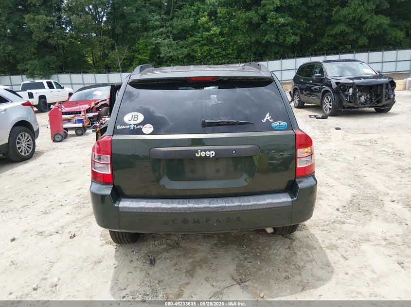 2010 Jeep Compass Sport VIN: 1J4NT1FBXAD676858 Lot: 45233635