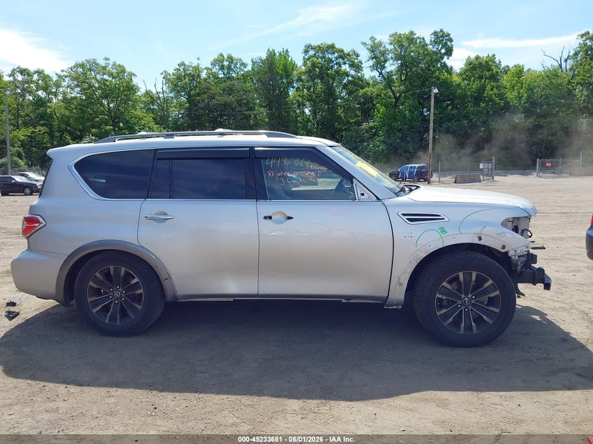 2017 Nissan Armada Platinum VIN: JN8AY2NE9H9708126 Lot: 45233681