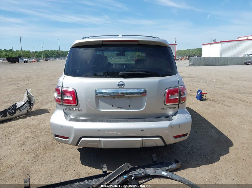 2017 Nissan Armada Platinum VIN: JN8AY2NE9H9708126 Lot: 45233681