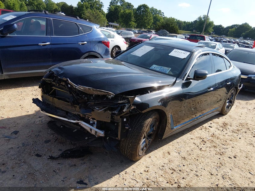 Vin: wby73aw04rft17257, lot: 45731494, bmw i4 gran coupe edrive40 20242