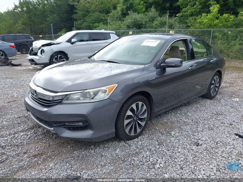 2017 Honda Accord Hybrid JHMCR6F38HC016284 photo 1