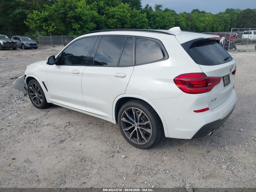 Vin: 5uxty3c04llu71699, lot: 45731521, bmw x3 sdrive30i 20203