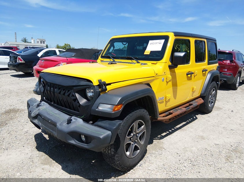 2018 Jeep Wrangler Unlimited Sport S 4x4 1C4HJXDG7JW318194 photo 1