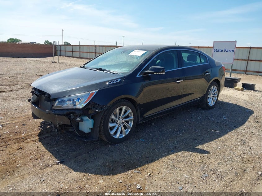Vin: 1g4gb5g33ef132255, lot: 45731546, buick lacrosse leather group 20142