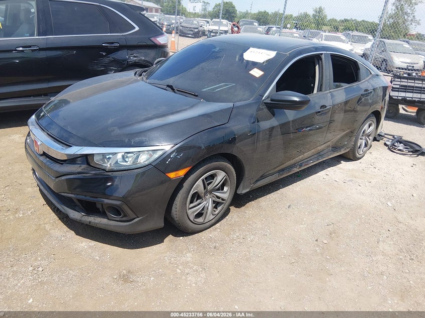 2020 HONDA CIVIC SEDAN 2.0L I-4 DOHC, VVT, 158HP