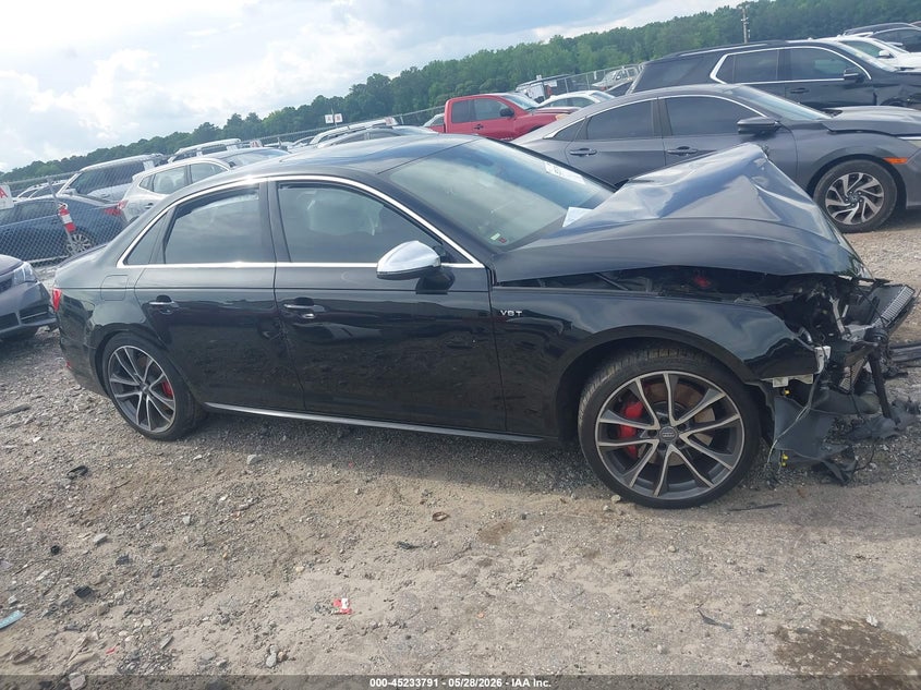 2018 Audi S4 3.0T Premium Plus VIN: WAUC4AF48JA002881 Lot: 45233791