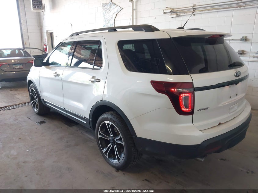 Vin: 1fm5k8gt9egc35831, lot: 45731595, ford explorer sport 20143