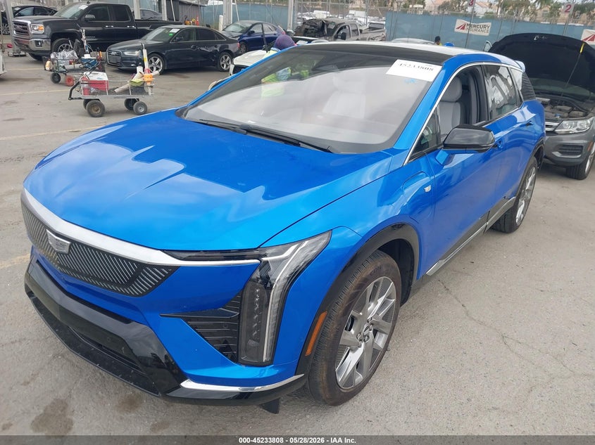 Vin: 3gyk3bmr3ss154129, lot: 45731599, cadillac optiq luxury 1 awd 20252