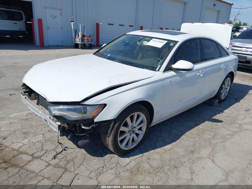 Vin: waugfafc3dn080680, lot: 45731645, audi a6 2.0t premium 20132
