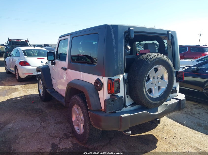 Vin: 1j4aa2d18al106478, lot: 45731656, jeep wrangler sport 20103