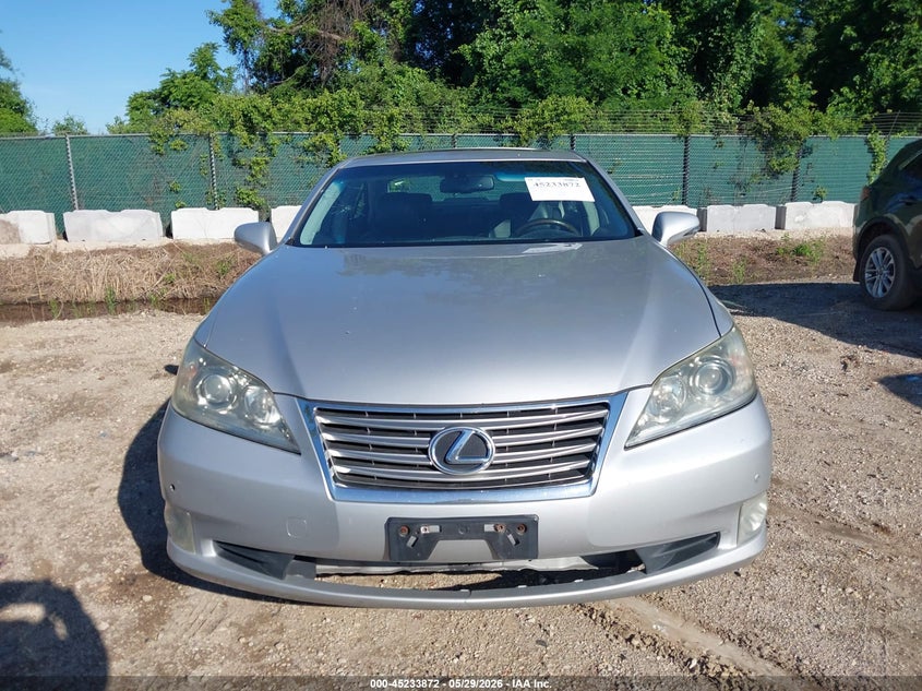 2012 Lexus ES 3.5 Es 350 silver Lot 111045233872 Vin JTHBK1EGXC2477945
