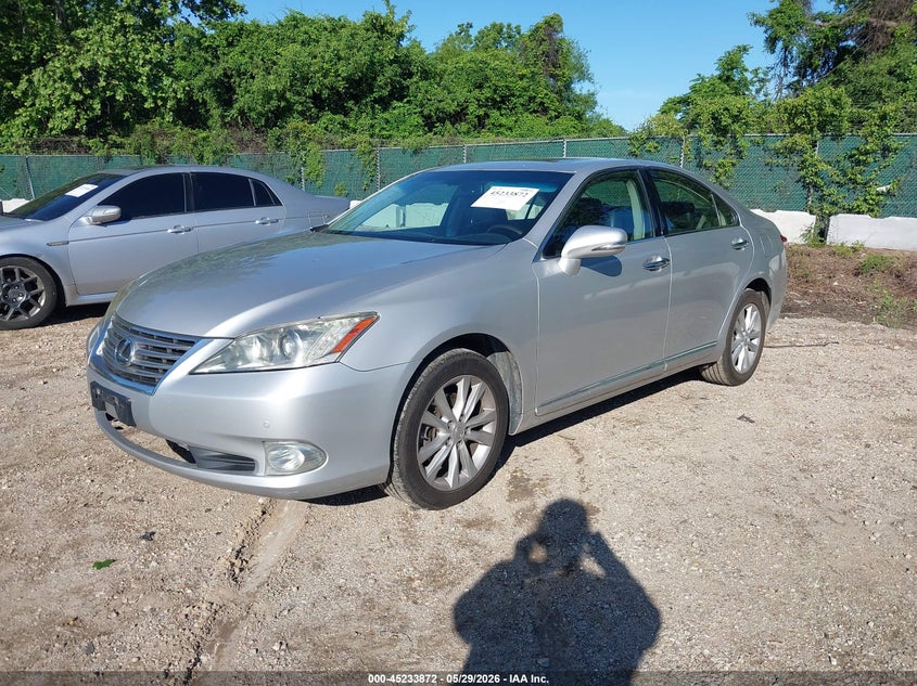 2012 Lexus ES 3.5 Es 350 silver Lot 111045233872 Vin JTHBK1EGXC2477945