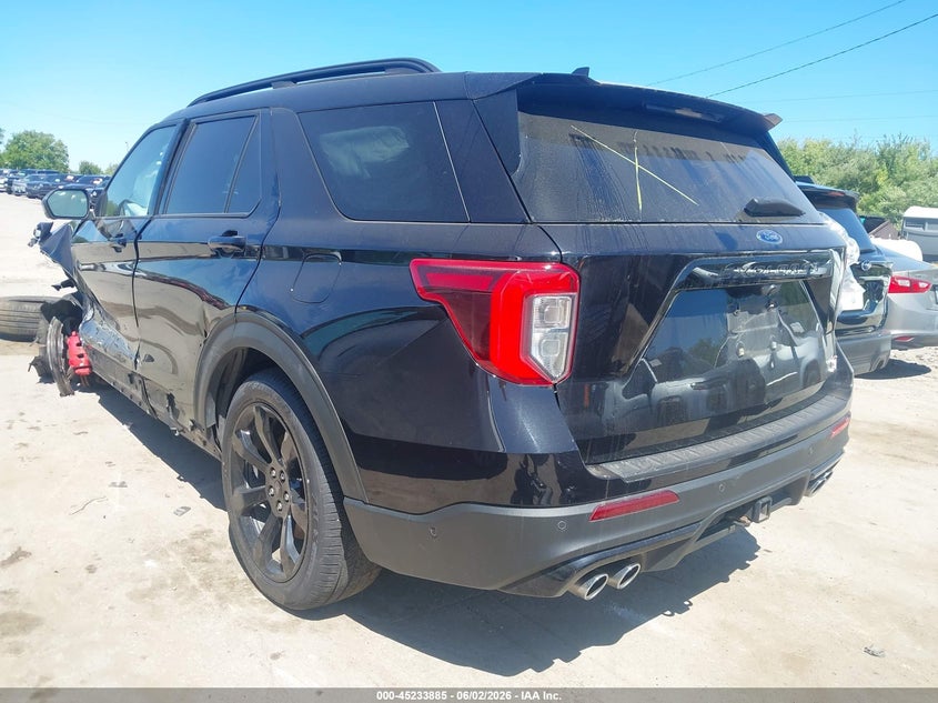 Vin: 1fm5k8gcxmgb41505, lot: 45731676, ford explorer st 20213