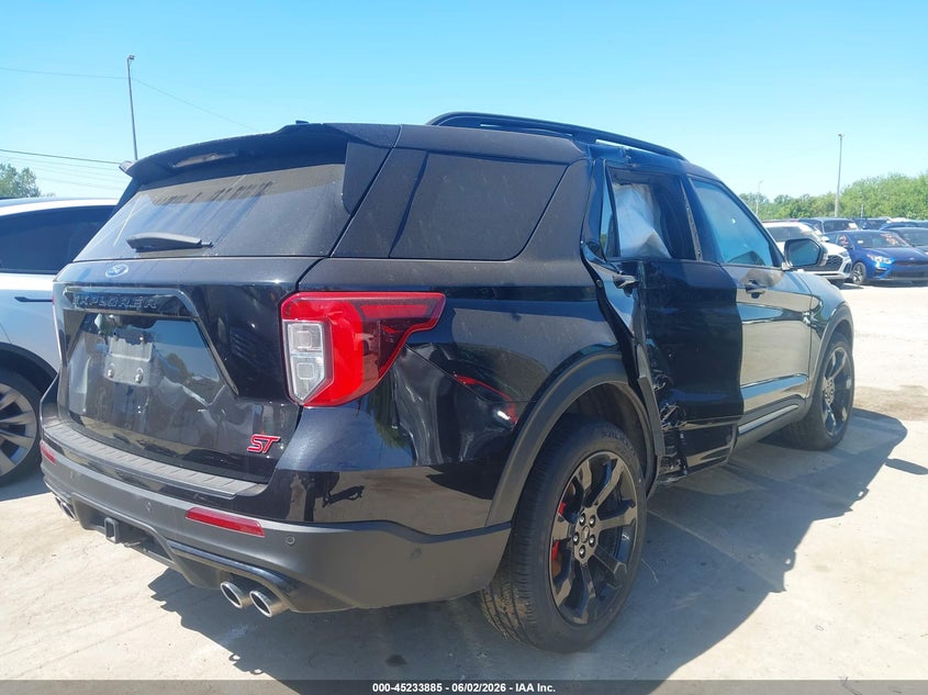 Vin: 1fm5k8gcxmgb41505, lot: 45731676, ford explorer st 20214