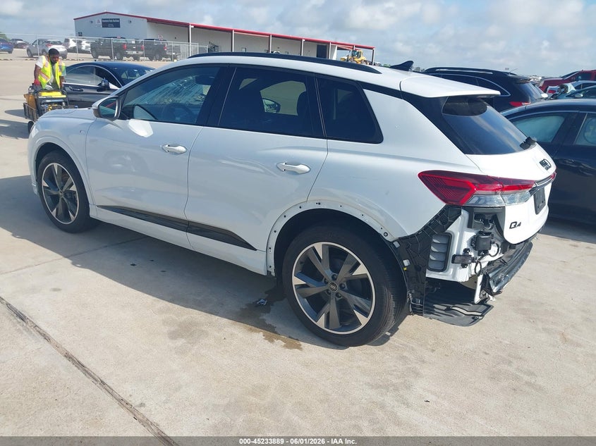 Vin: wa1lubfz3rp060601, lot: 45731680, audi q4 e-tron premium plus 55 quattro 20243