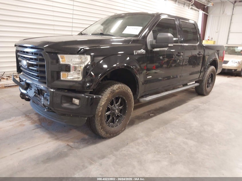 Vin: 1ftew1ep6gfd38316, lot: 45731693, ford f-150 xlt 20162