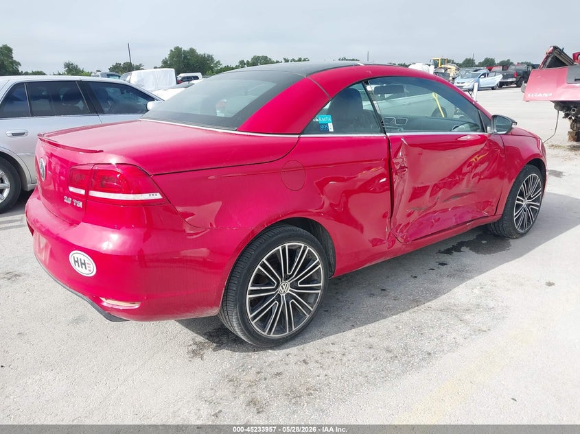 2013 VOLKSWAGEN EOS auction photo 4