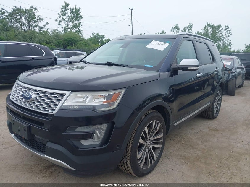 2017 Ford Explorer Platinum 1FM5K8HT1HGA56749 photo 1