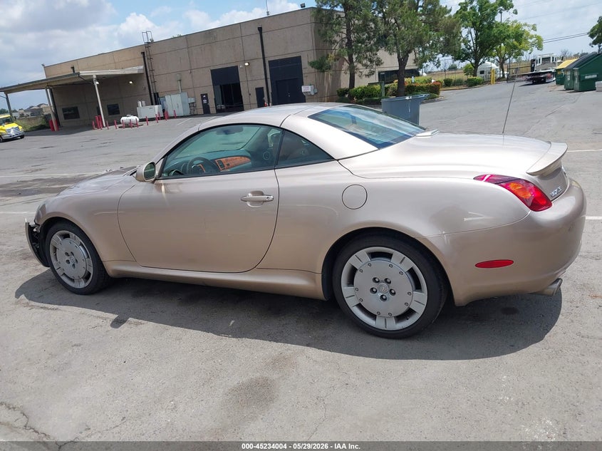 2002 Lexus Sc 430 VIN: JTHFN48Y520031565 Lot: 45234004
