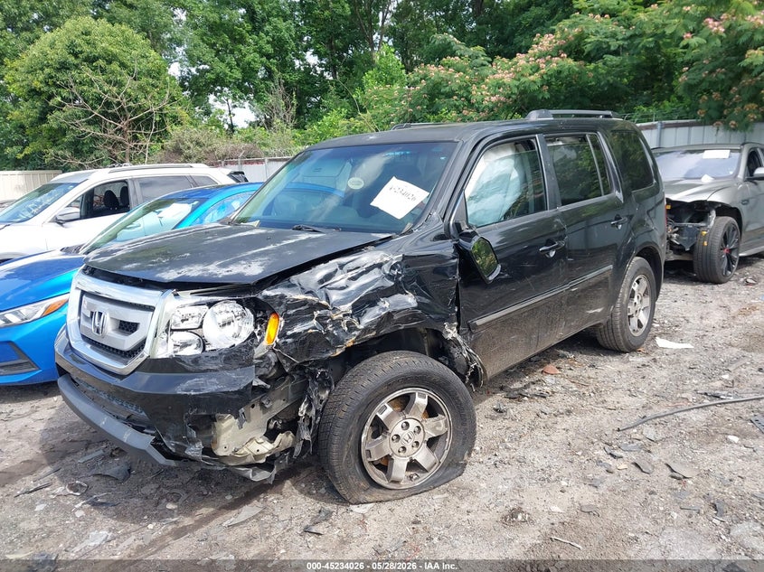 Vin: 5fnyf3h97bb038710, lot: 45731817, honda pilot touring 20112