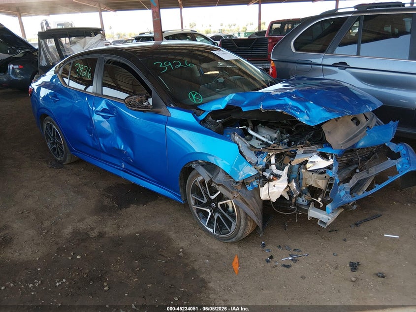 Vin: 3n1ab8dv7ry334065, lot: 45731842, nissan sentra sr xtronic cvt 2024 img_1