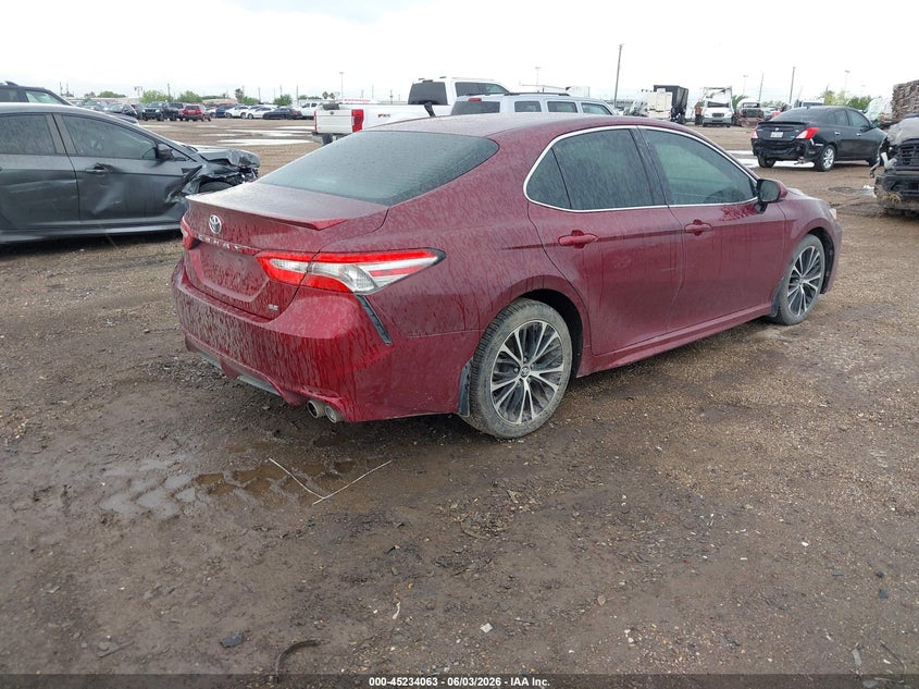 Vin: 4t1b11hk0ju551357, lot: 45731854, toyota camry se 20184
