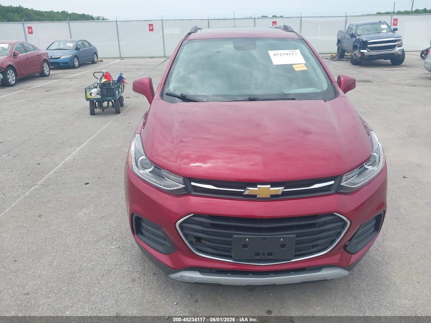 CHEVROLET TRAX 2018 VIN 3GNCJLSB7JL232245