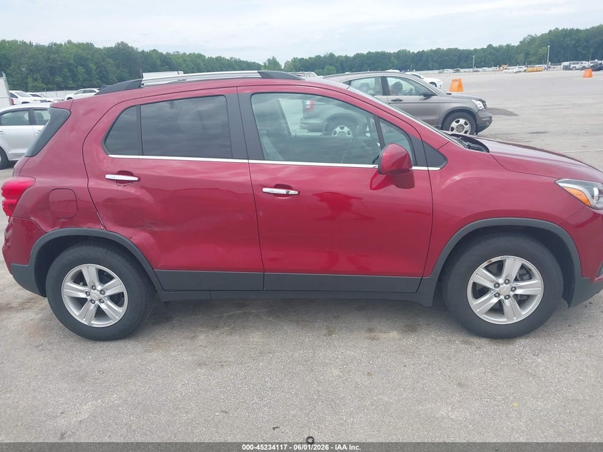 CHEVROLET TRAX 2018 VIN 3GNCJLSB7JL232245