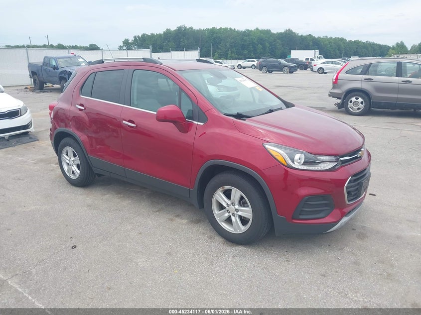 Vin: 3gncjlsb7jl232245, lot: 45731908, chevrolet trax lt 2018 img_1