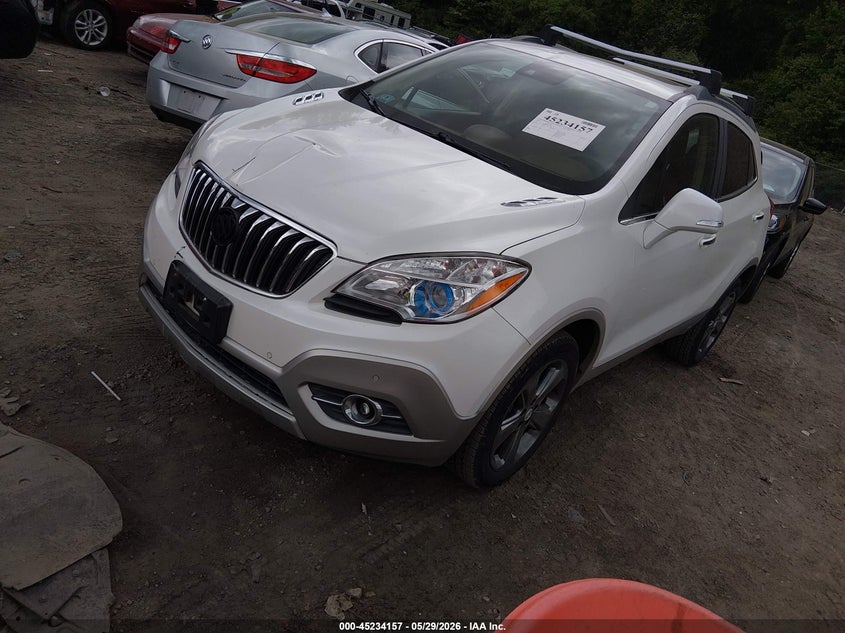 Vin: kl4cjhsb8eb712754, lot: 45731947, buick encore premium 20142