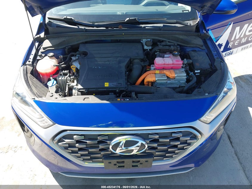 2020 Hyundai Ioniq Hybrid Blue VIN: KMHC65LC3LU237329 Lot: 45234176