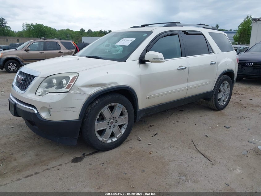 Vin: 1gklvnedxaj123084, lot: 45731970, gmc acadia slt-2 20102