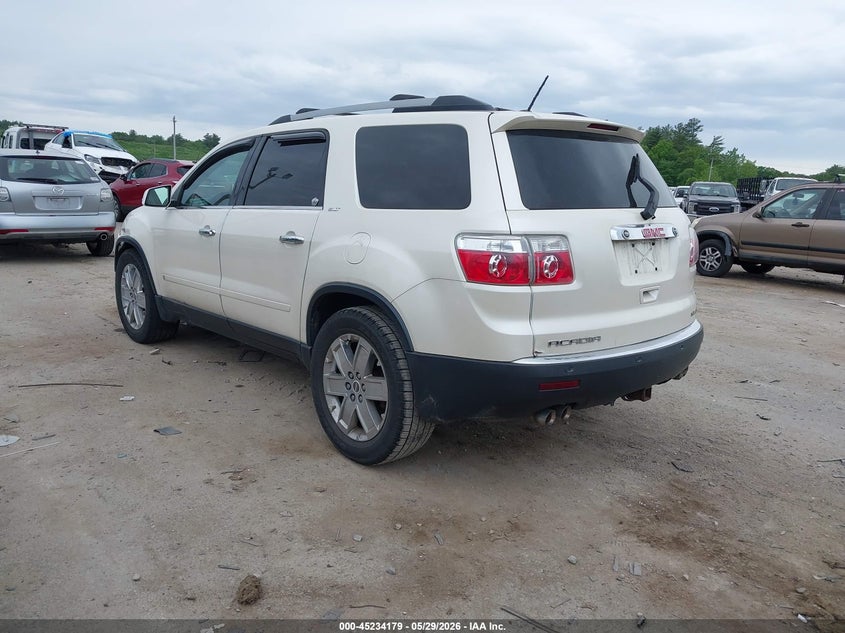 Vin: 1gklvnedxaj123084, lot: 45731970, gmc acadia slt-2 20103