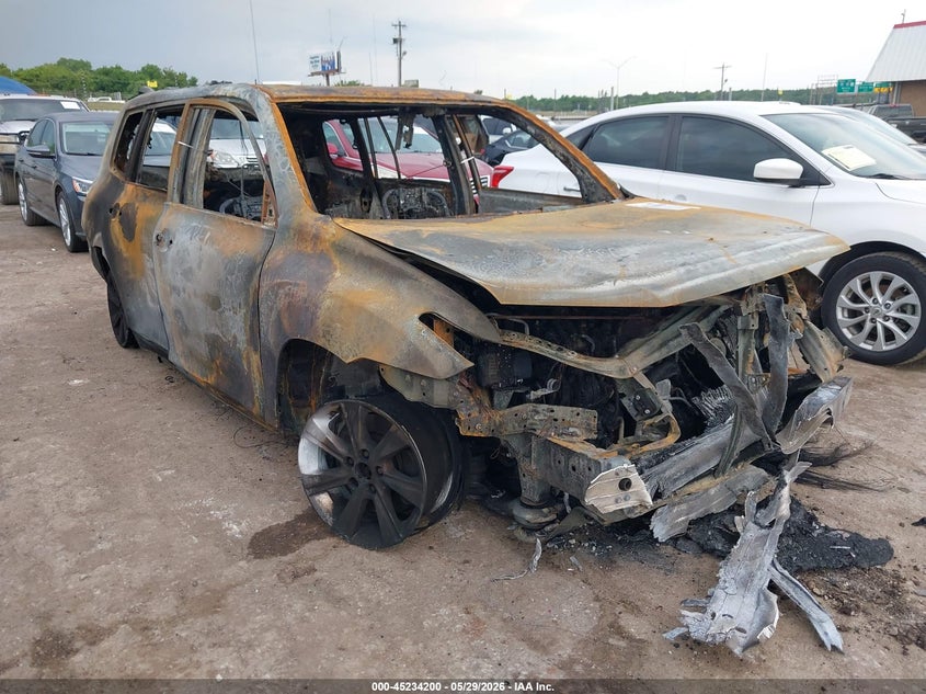 Vin: 5tdzk3eh9ds142738, lot: 45731991, toyota highlander se v6 2013 img_1