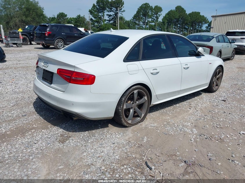 Vin: waubgafl7ea152688, lot: 45732012, audi s4 3.0t premium plus 20144