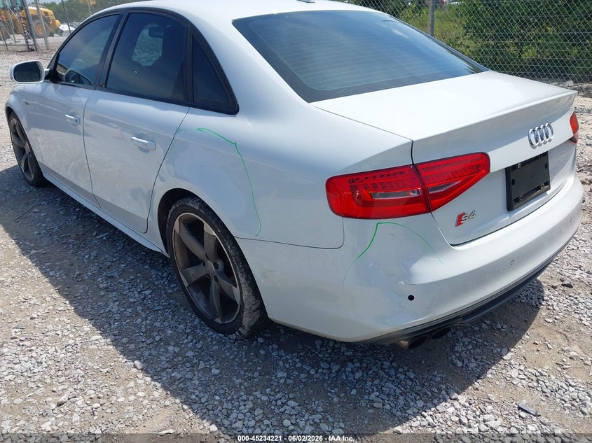 2014 Audi S4 3.0T Premium Plus VIN: WAUBGAFL7EA152688 Lot: 45234221