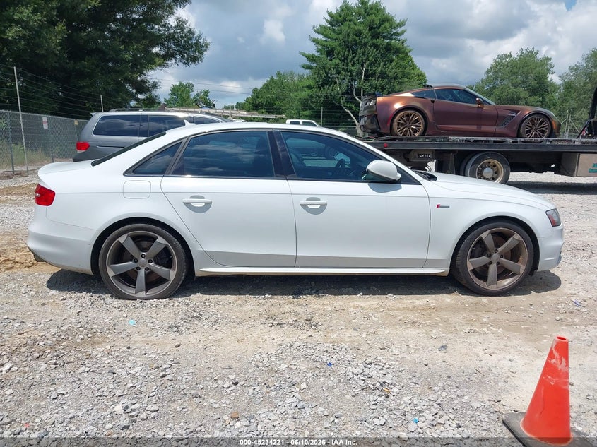 2014 Audi S4 3.0T Premium Plus VIN: WAUBGAFL7EA152688 Lot: 45234221