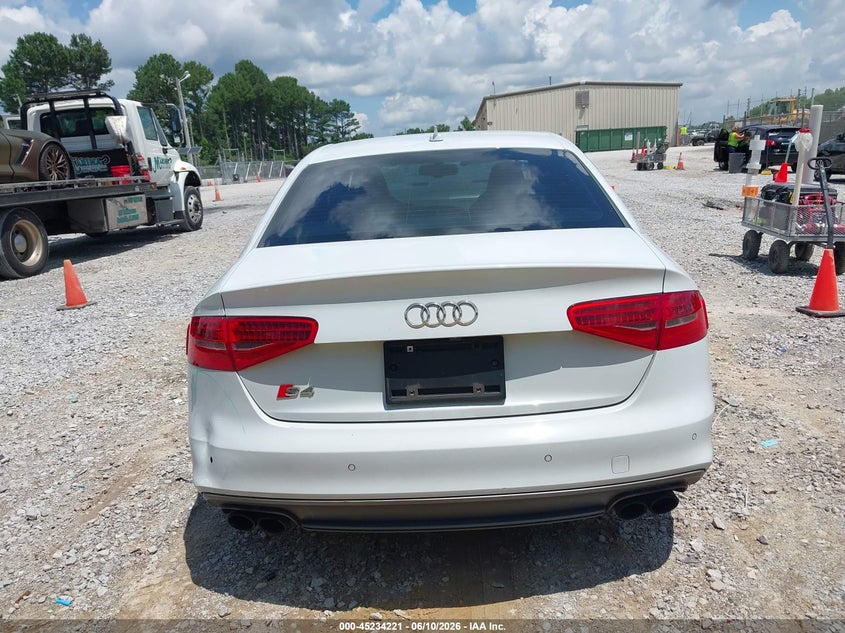 2014 Audi S4 3.0T Premium Plus VIN: WAUBGAFL7EA152688 Lot: 45234221