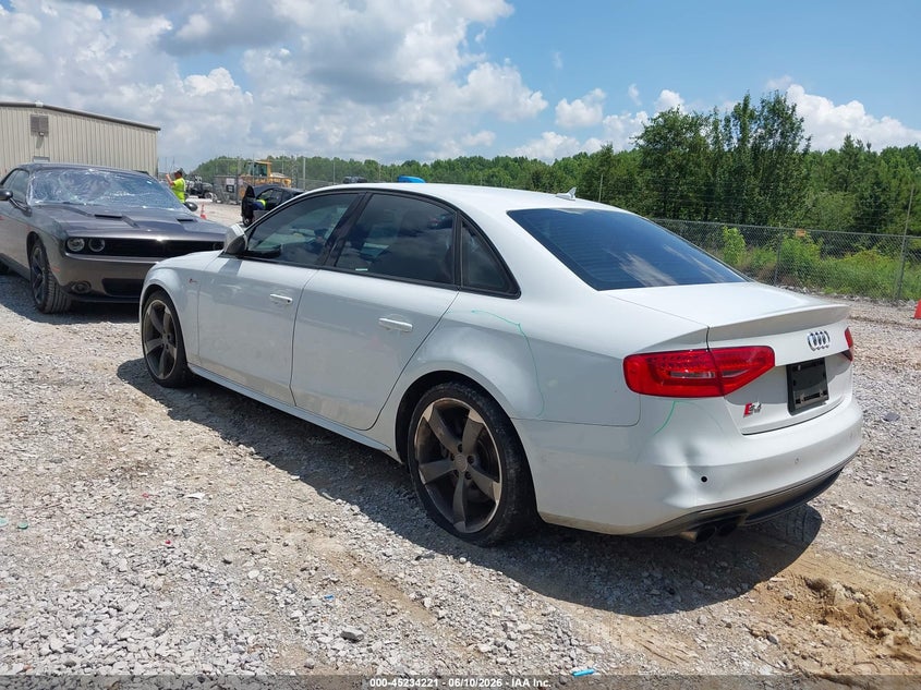 Vin: waubgafl7ea152688, lot: 45732012, audi s4 3.0t premium plus 20143