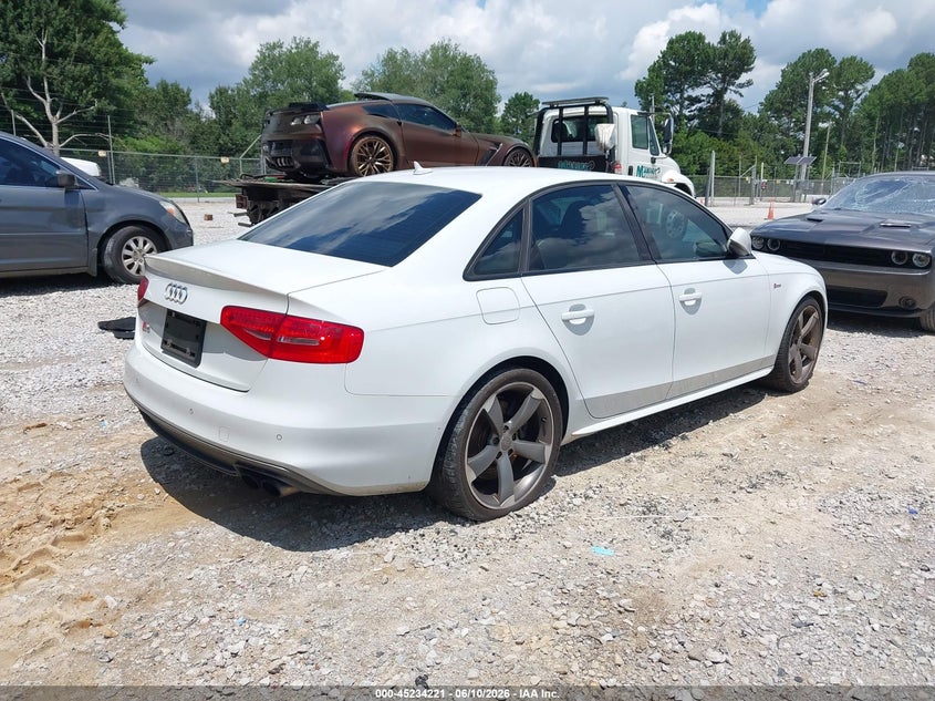 Vin: waubgafl7ea152688, lot: 45732012, audi s4 3.0t premium plus 20144