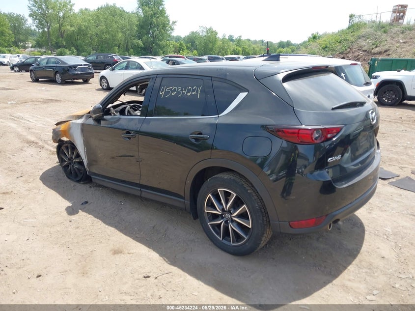 Vin: jm3kfadm9j0325961, lot: 45732016, mazda cx-5 grand touring 20183