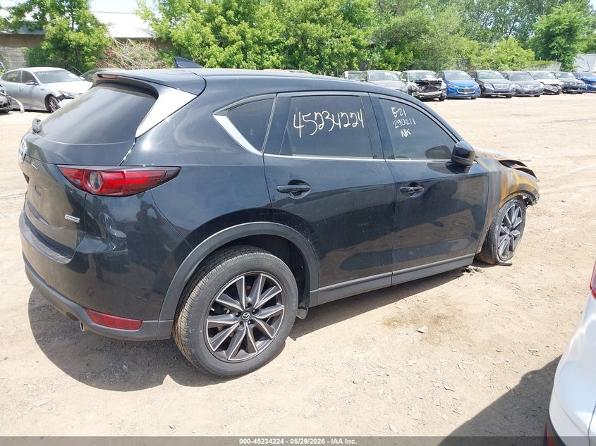 Vin: jm3kfadm9j0325961, lot: 45732016, mazda cx-5 grand touring 20184
