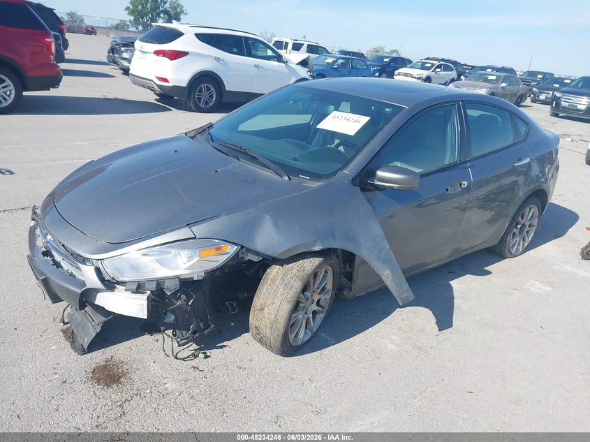Vin: 1c3cdfca7dd131504, lot: 45732037, dodge dart limited 20132