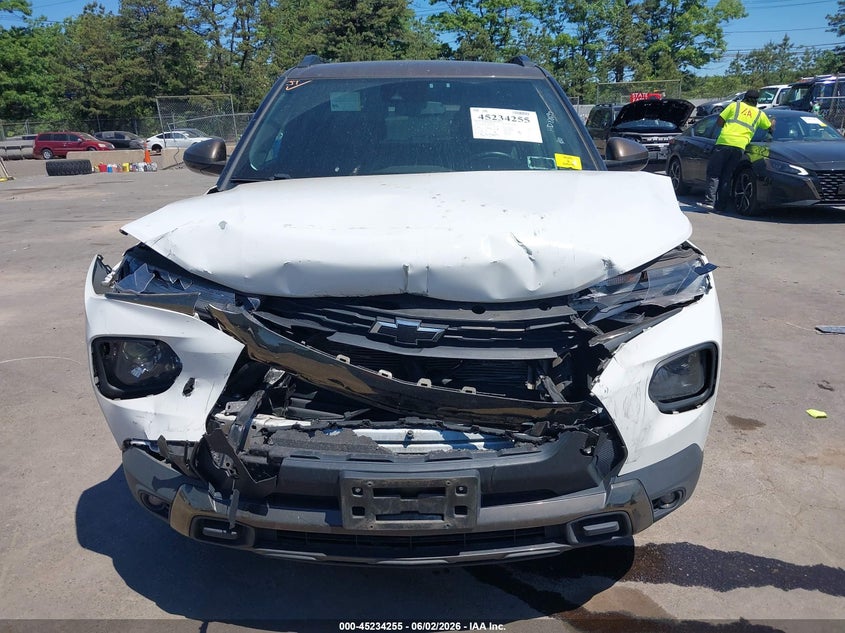 2022 Chevrolet Trailblazer Awd Activ VIN: KL79MSSL7NB043600 Lot: 45234255
