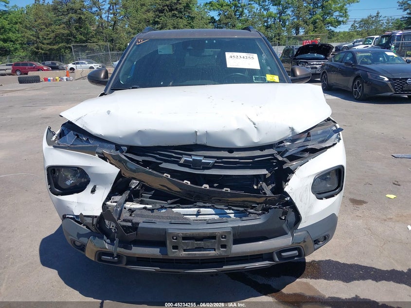 2022 Chevrolet Trailblazer Awd Activ VIN: KL79MSSL7NB043600 Lot: 45234255